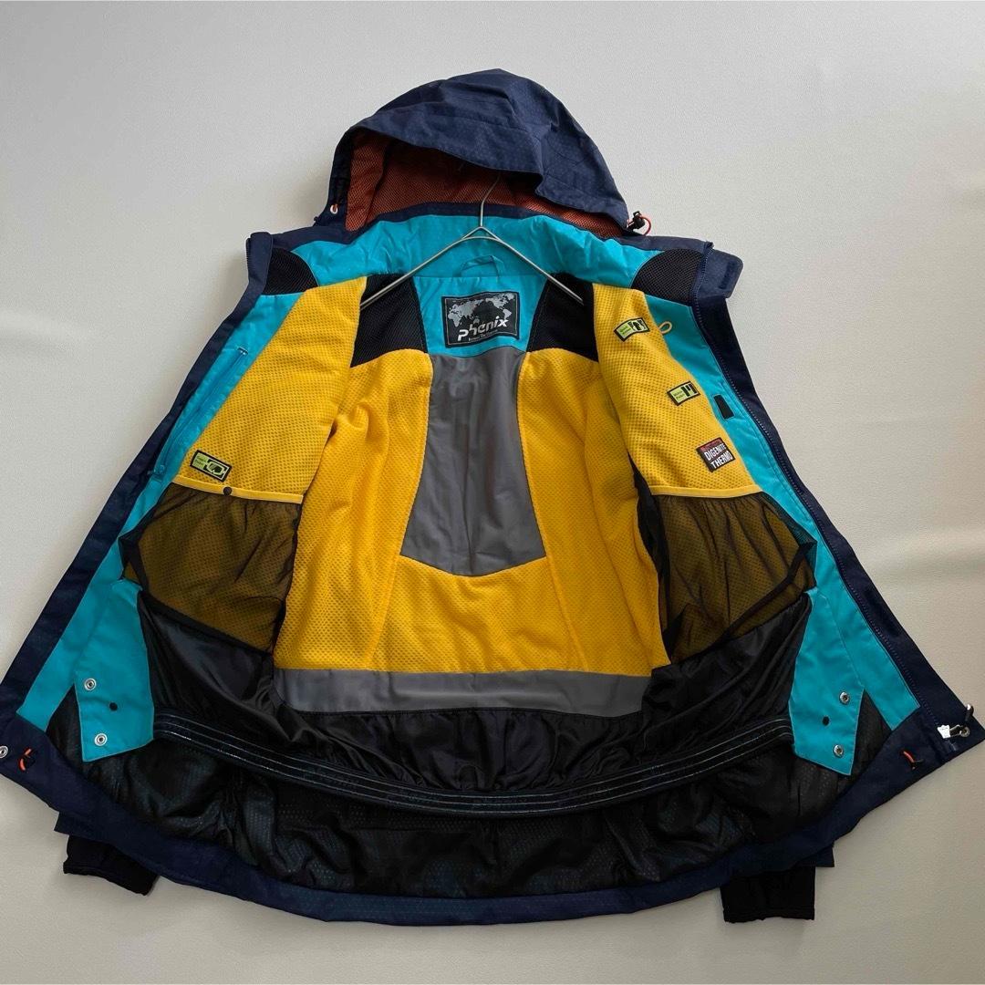 6688 フェニックス　ジャケット　スキーウェア　フード着脱可　ネイビー