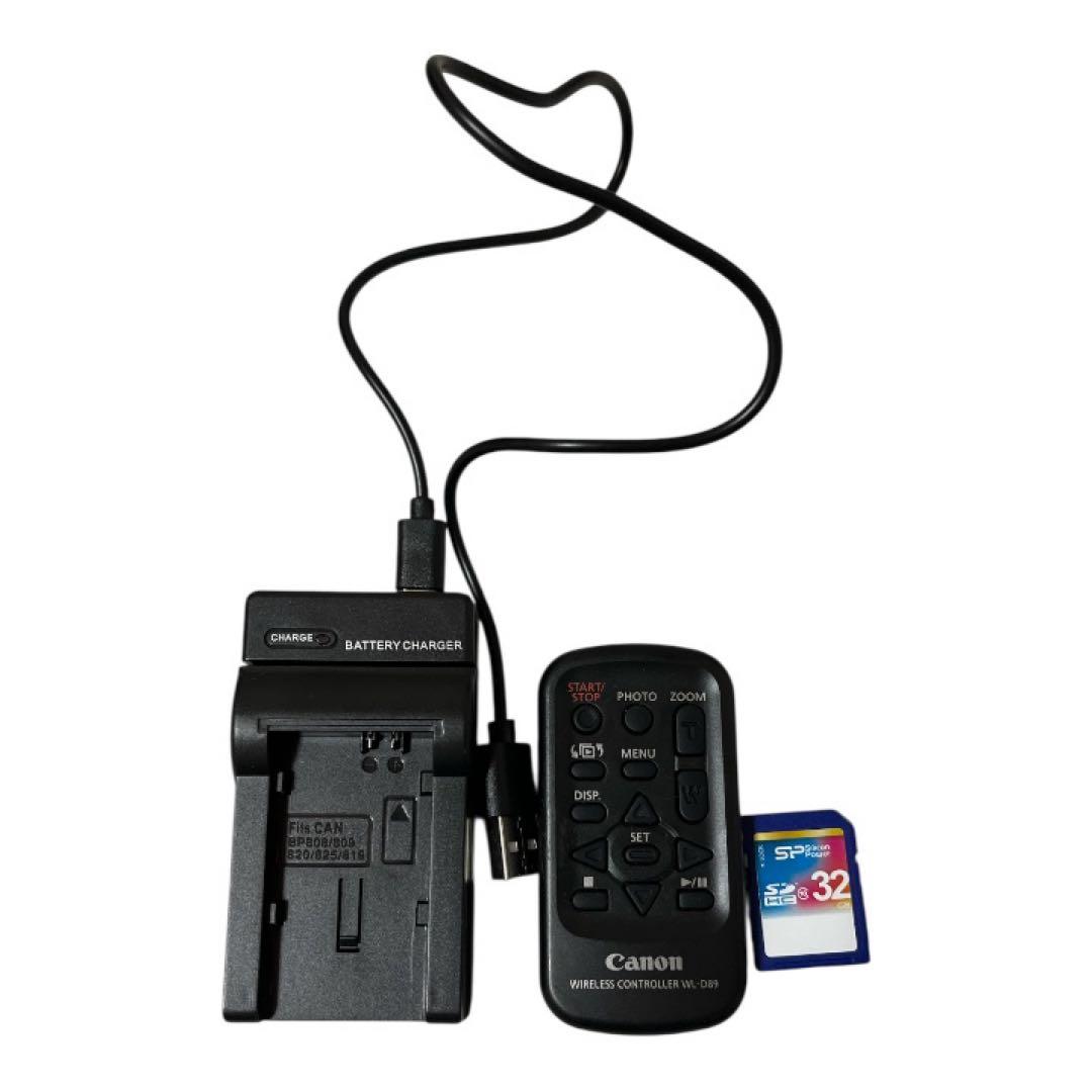 【Canon】iVIS HFM31 フルHDビデオカメラ シルバー 32GB