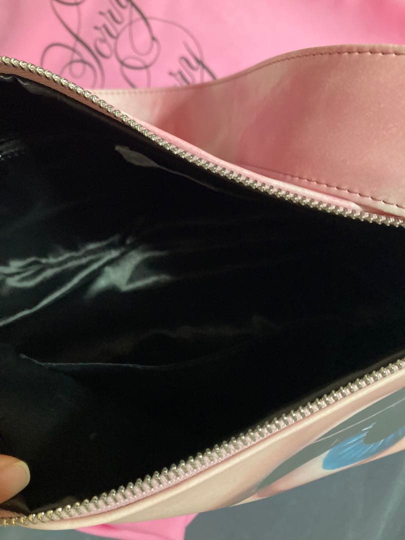 Im sorry ピンクの目デザインショルダーバッグ