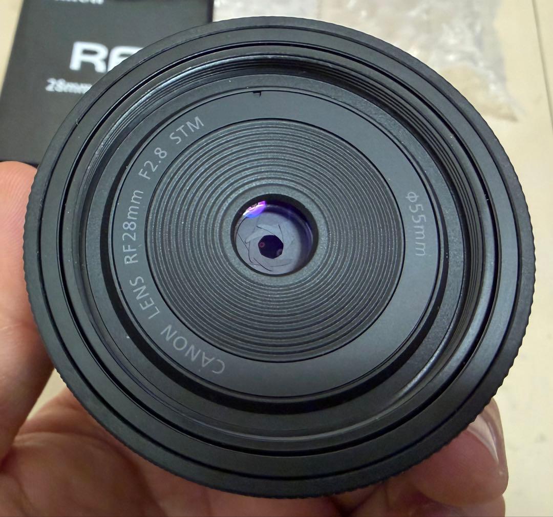 【新品同様・保証あり】Canon RF28mm F2.8 STM