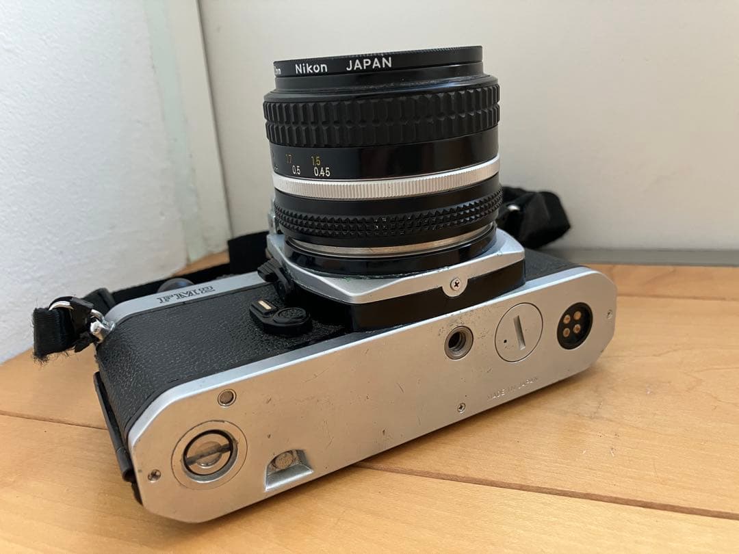 Nikon FM-2 ／F1.4単焦点レンズ＋PLフィルター付