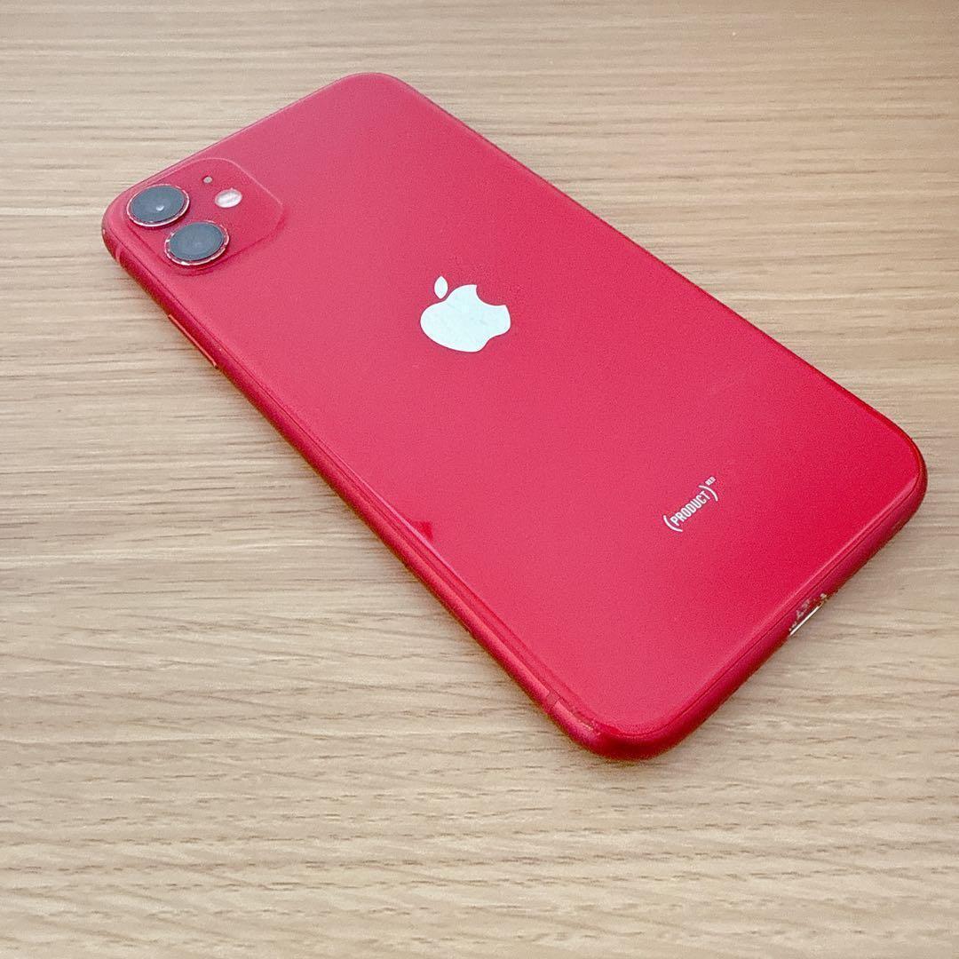 iPhone 11 64GB RED レッド SIMフリー 【本体のみ】