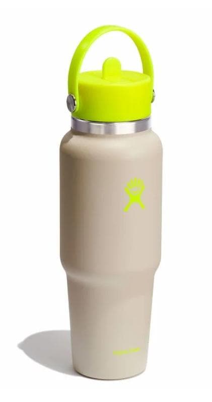 【日本未発売】Hydro Flask 32oz ネオンイエロー ストロー付