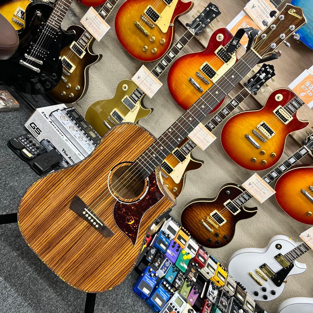 【11216】Rosso R-54 ゼブラウッド アコースティックギター