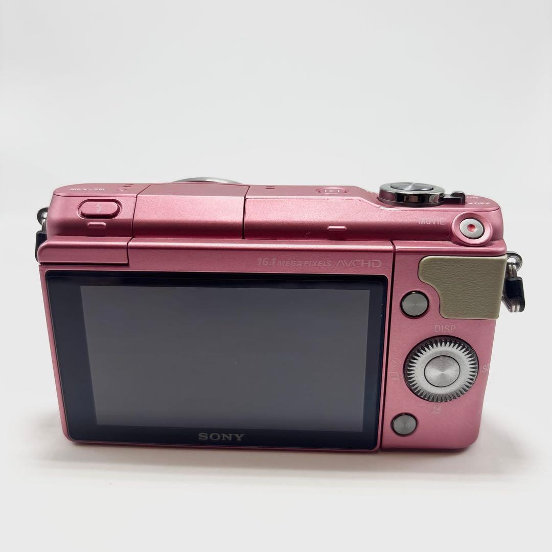 【週末限定値下げ】 SONY α NEX-3N ピンク ボディ ジャンク品
