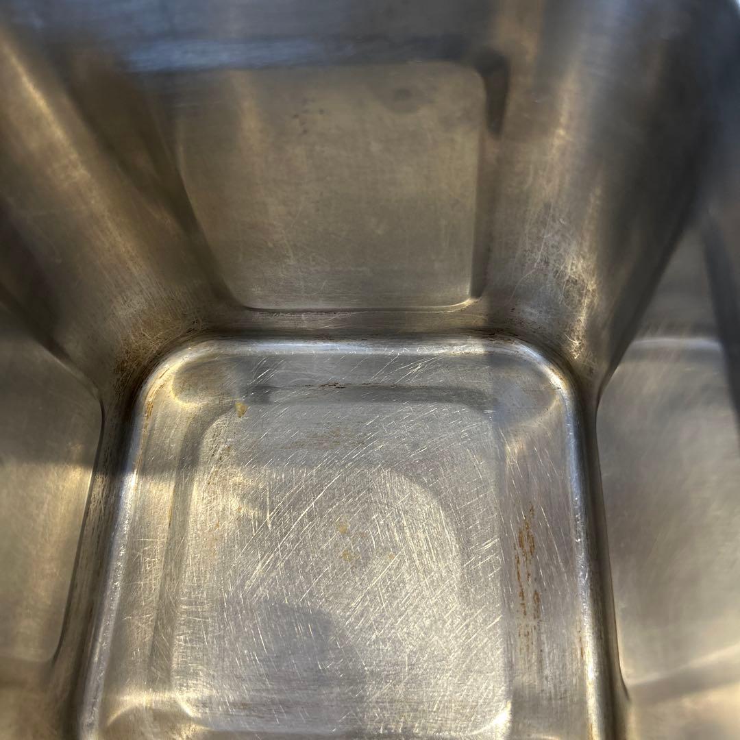 YUKIWA ステンレス　キッチン角形ポット　業務用