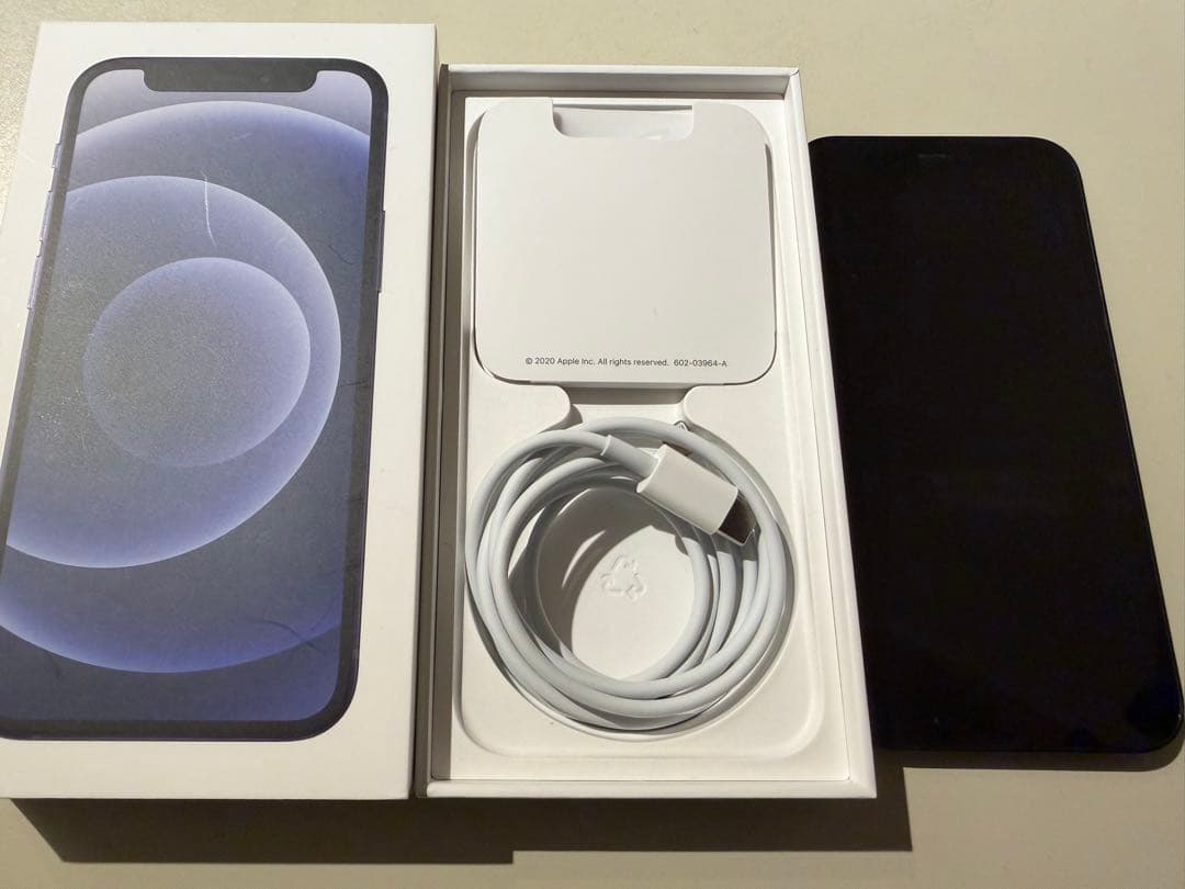 Apple iPhone 12mini ブラック128GB