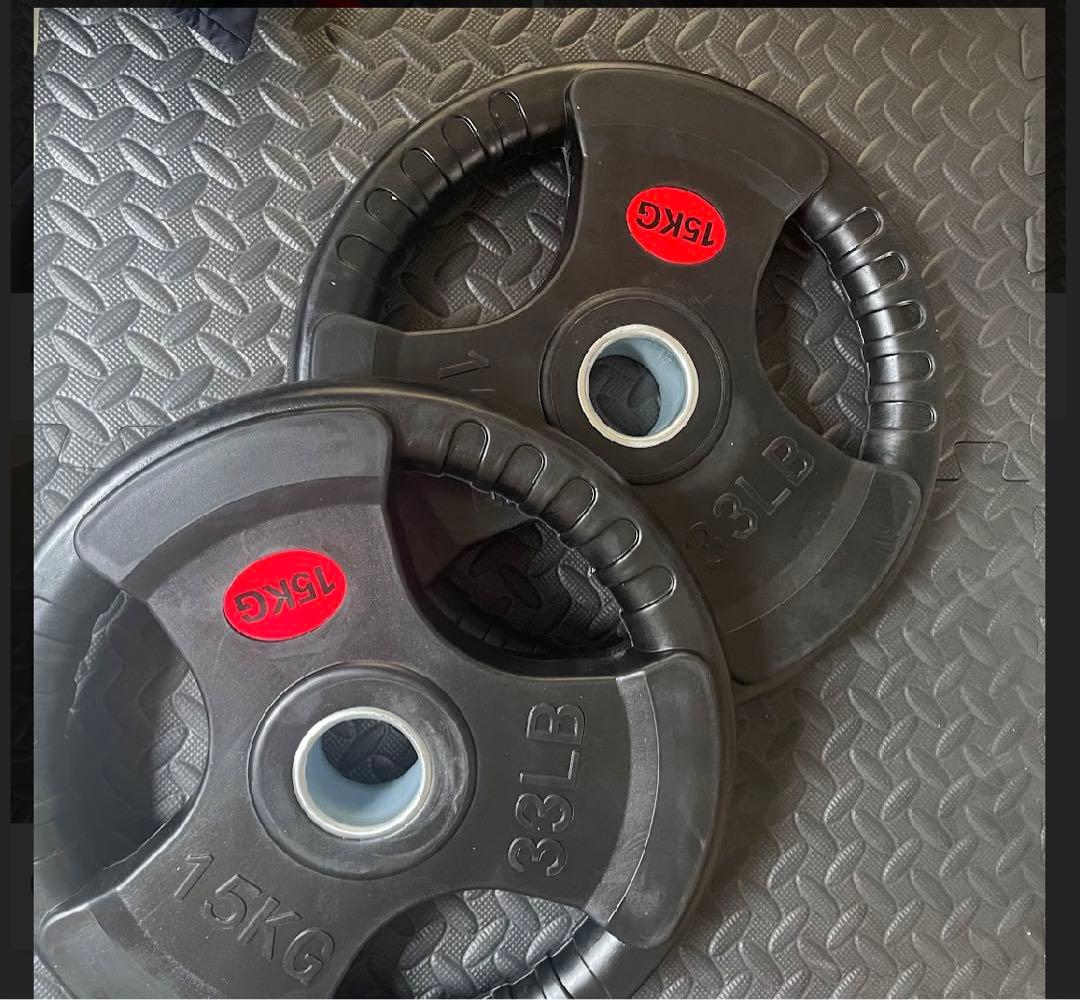 15kg ウエイトプレート 2枚セット