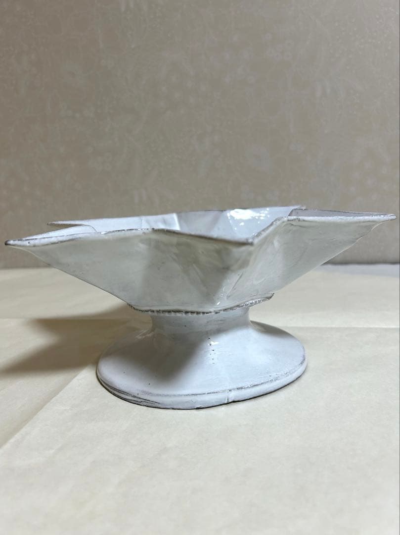 アスティエドヴィラット　エトワール　コンポート皿　台皿　アスティエ　星　星型