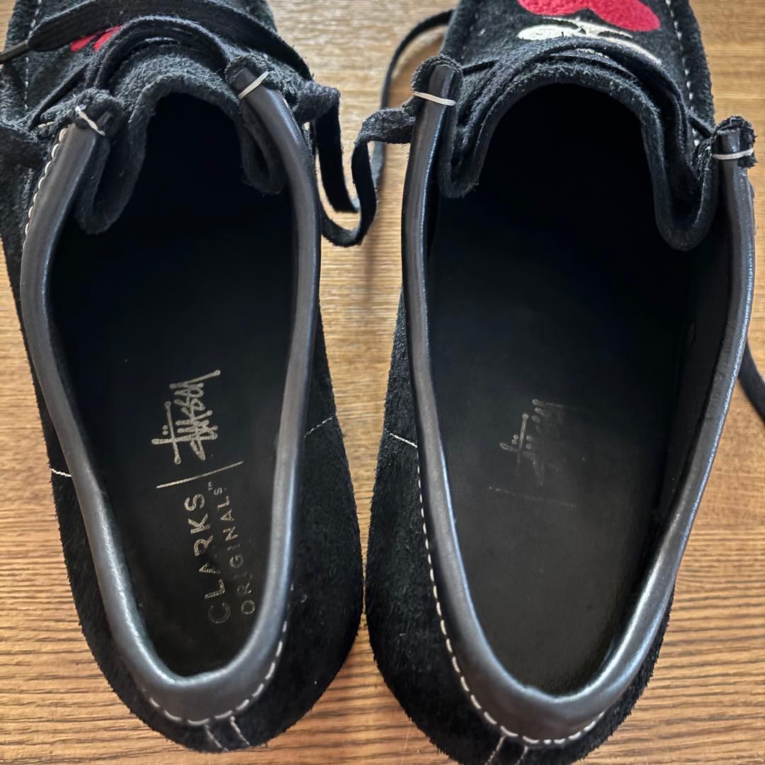 靴 STUSSY CLARKS ORIGINALS WALLABEE 27cm