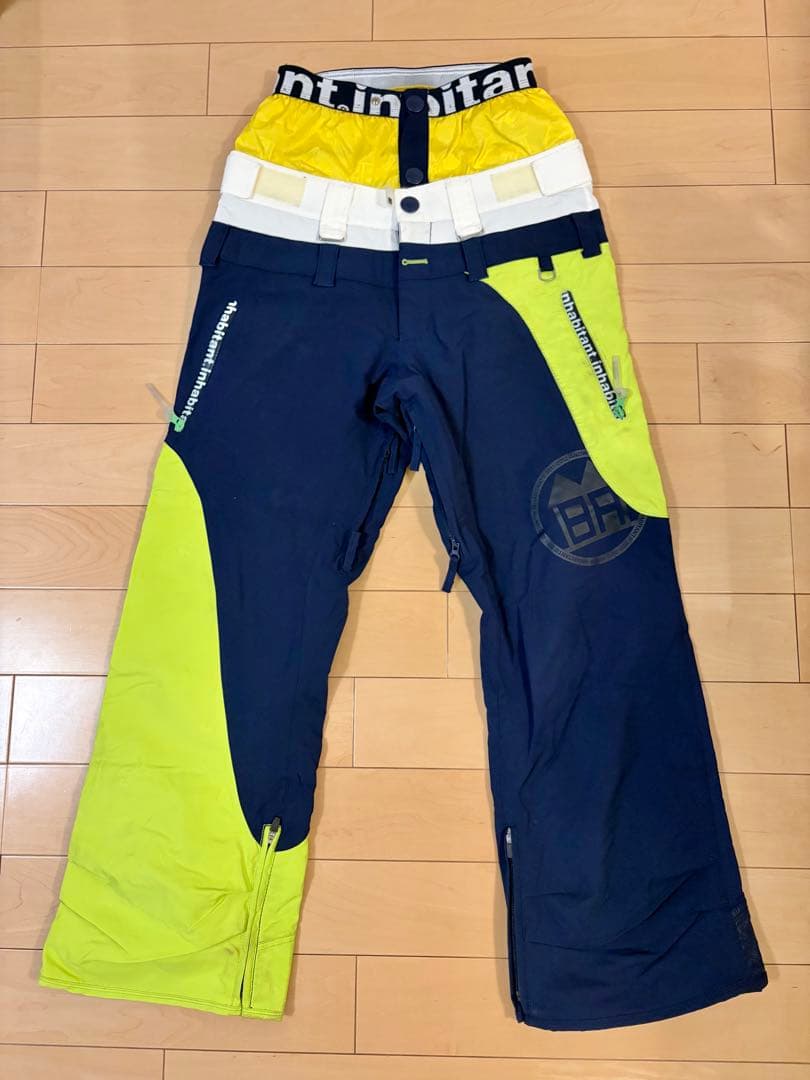 インハビタント　スノーボードウェア 上下セット Sサイズ