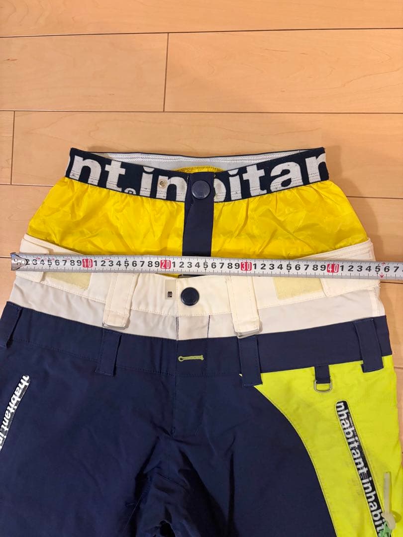 インハビタント　スノーボードウェア 上下セット Sサイズ