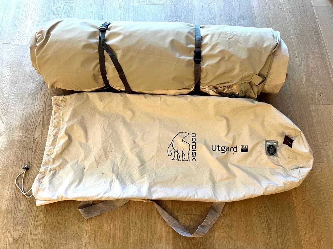 ノルディスク テント ウトガルド13.2/ジップインフロアセット 使用4回美品