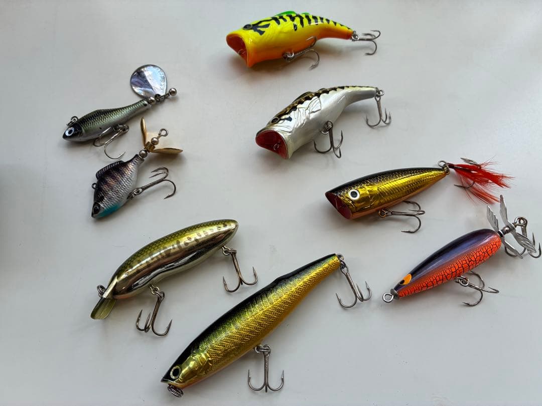 アンバサダー ブラックマックス1600 ルアーセット　アブガルシア オールド