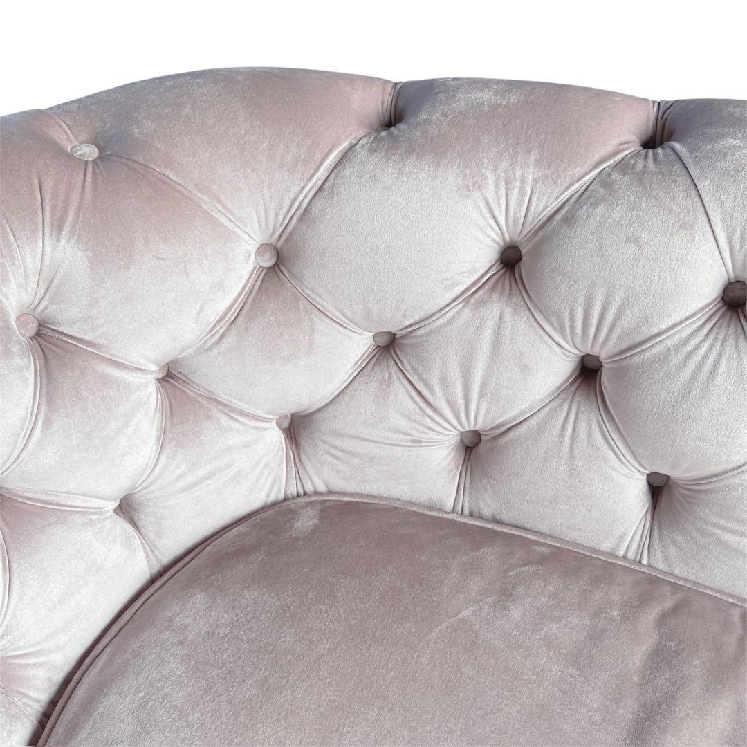 kino Classic Feve 2Pソファ ペールピンク 極美品