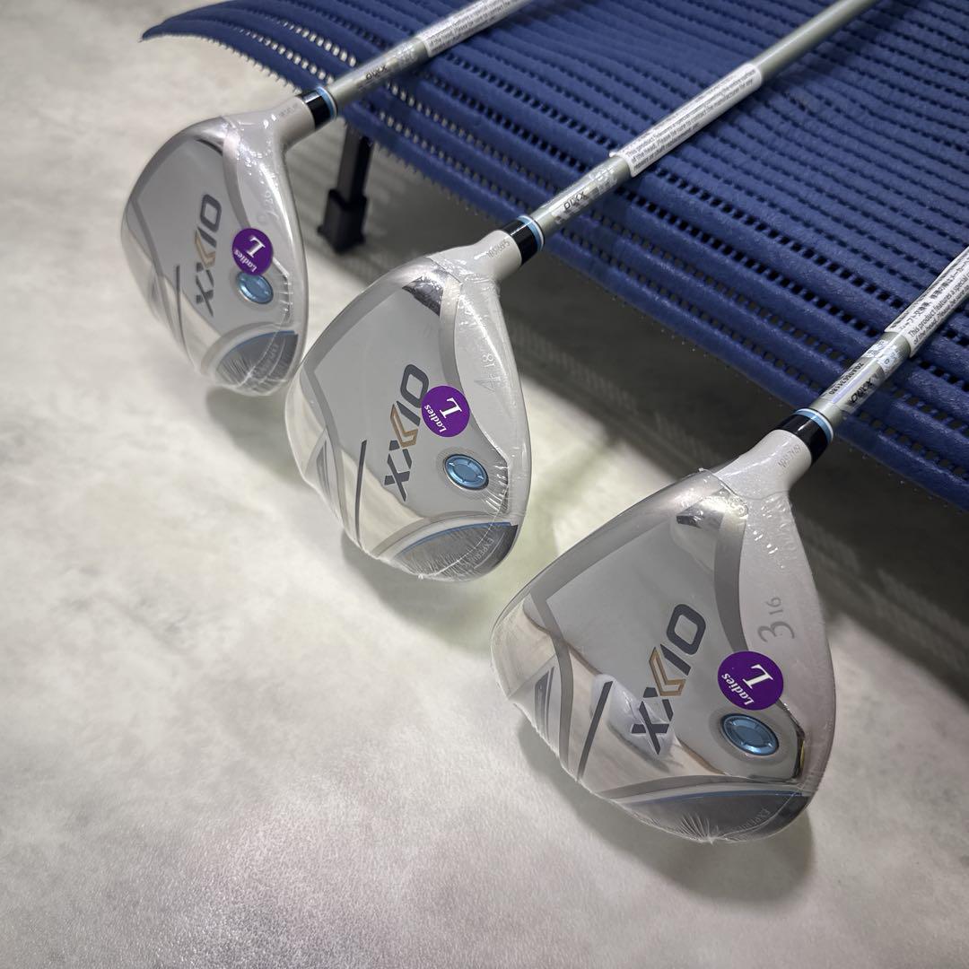 新品ゼクシオ12 MP1200L ホワイトレディース 3W 4W 9W 3本