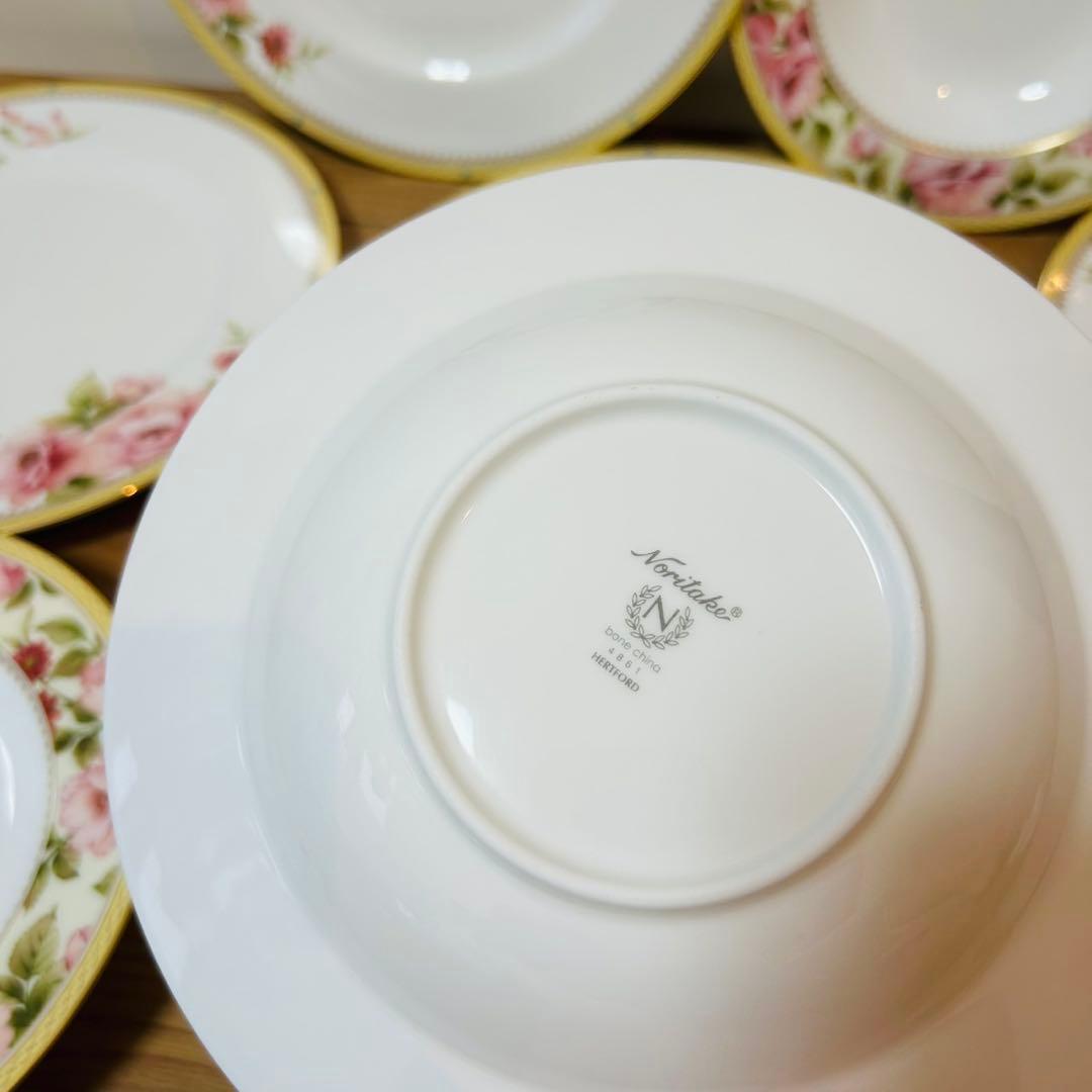 ノリタケ　ハートフォード　プレート　ボール