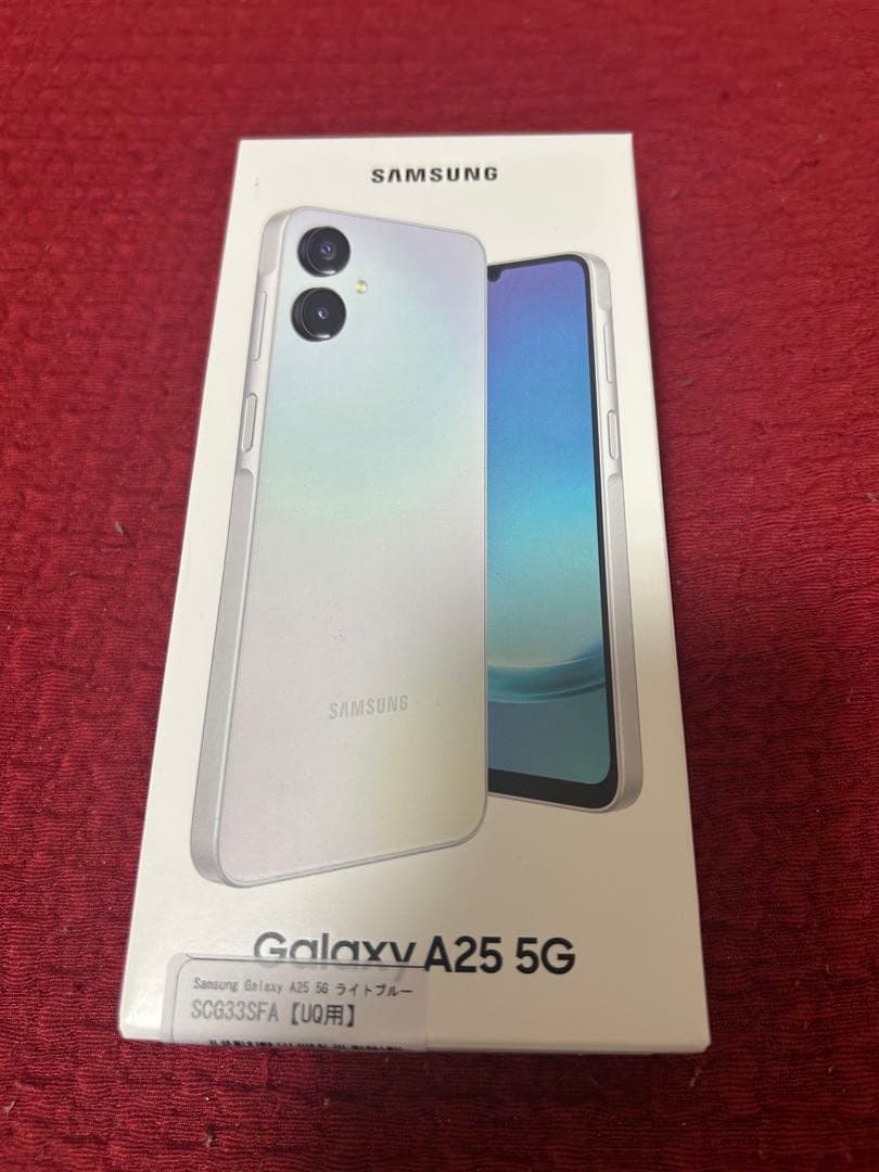 【コロン】【新品未開封】Galaxy A25 5G ライトブルー