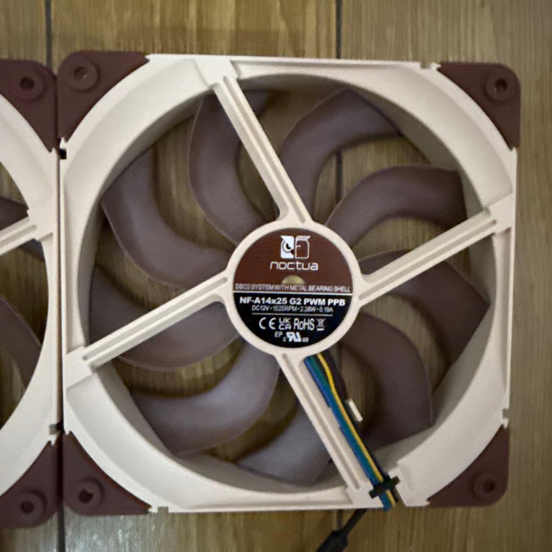 Noctua NF-A14x25 G2 PWM 2個セット