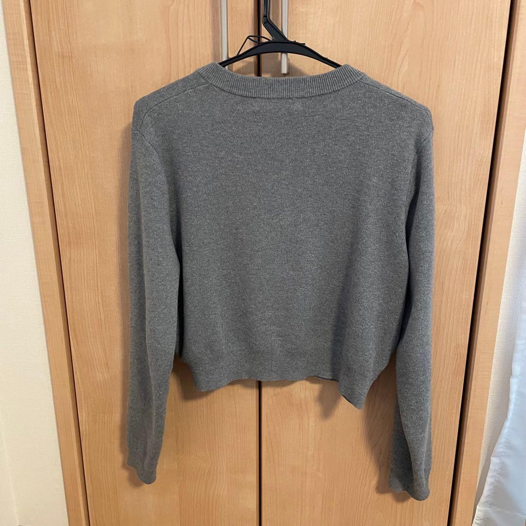 caban カーディガン　グレー