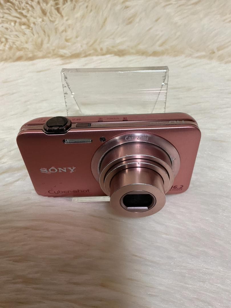 【簡易動作確認済】 SONY DSC-WX7 ピンク デジタルカメラ コンデジ