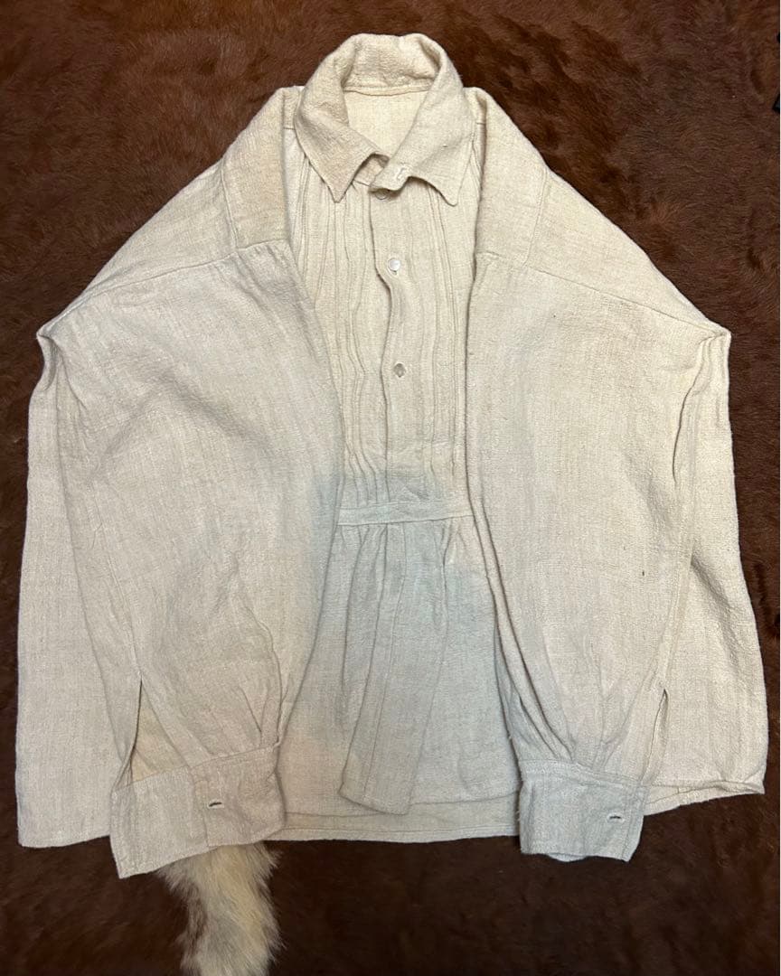 アンティーク　ルーマニアブラウス