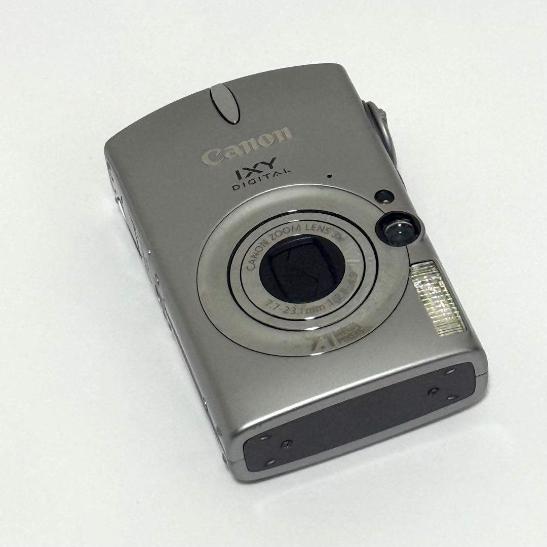 【美品】Canon IXY DIGITAL 600 シルバー デジカメ
