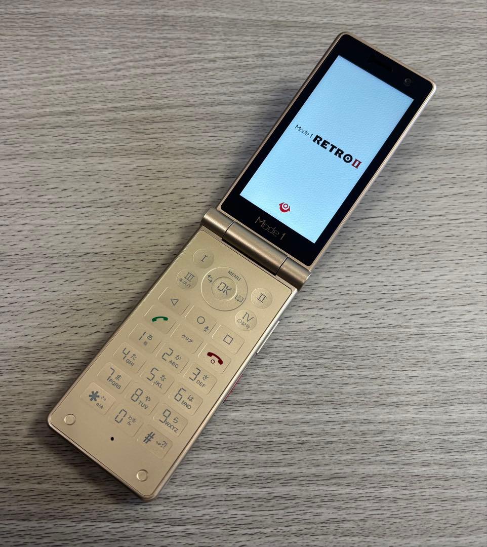 【極美品】Mode1 Retro II (MD-06P) ブラック SIMフリー