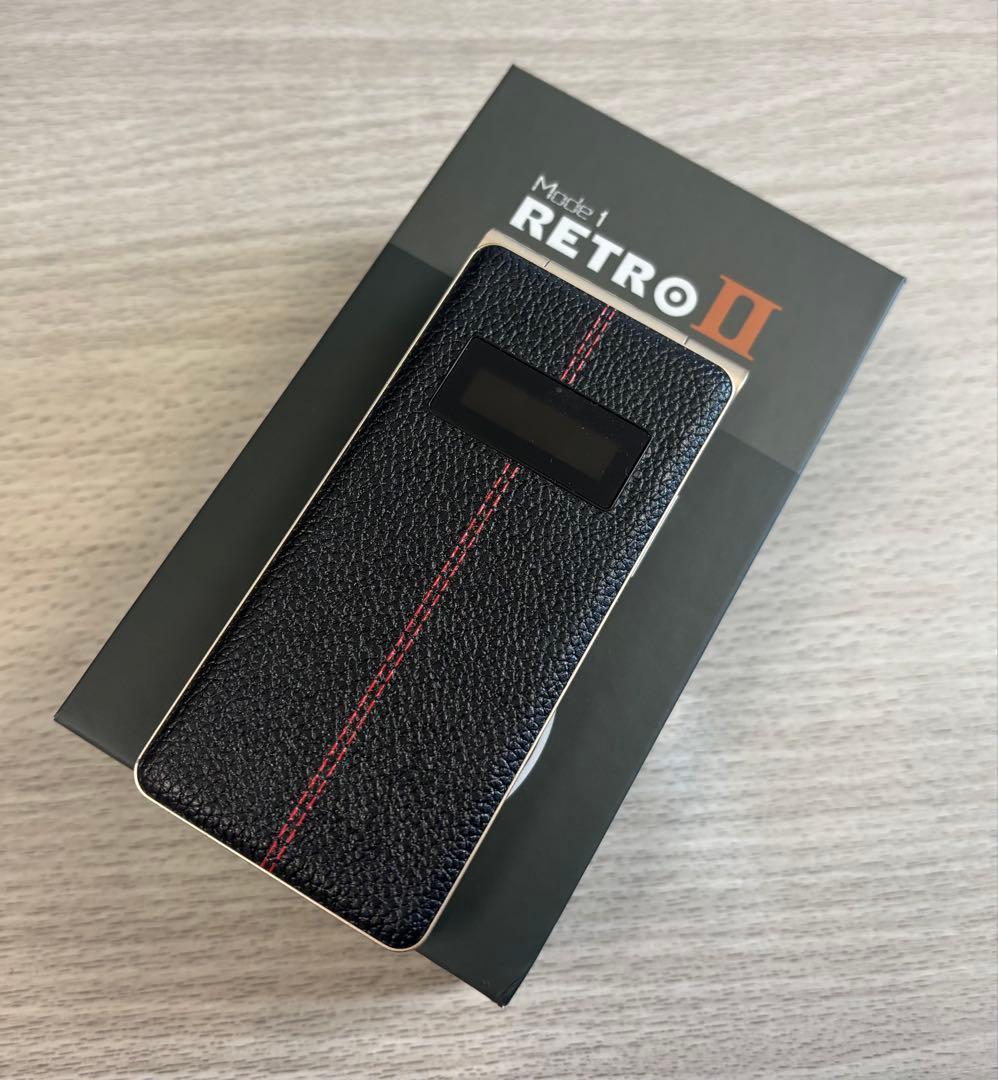 【極美品】Mode1 Retro II (MD-06P) ブラック SIMフリー