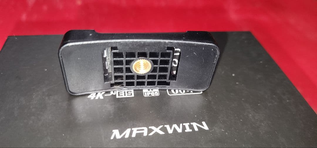 MAXWIN バイク用ドライブレコーダBDVR-B002前後2カメラ同時録画4K