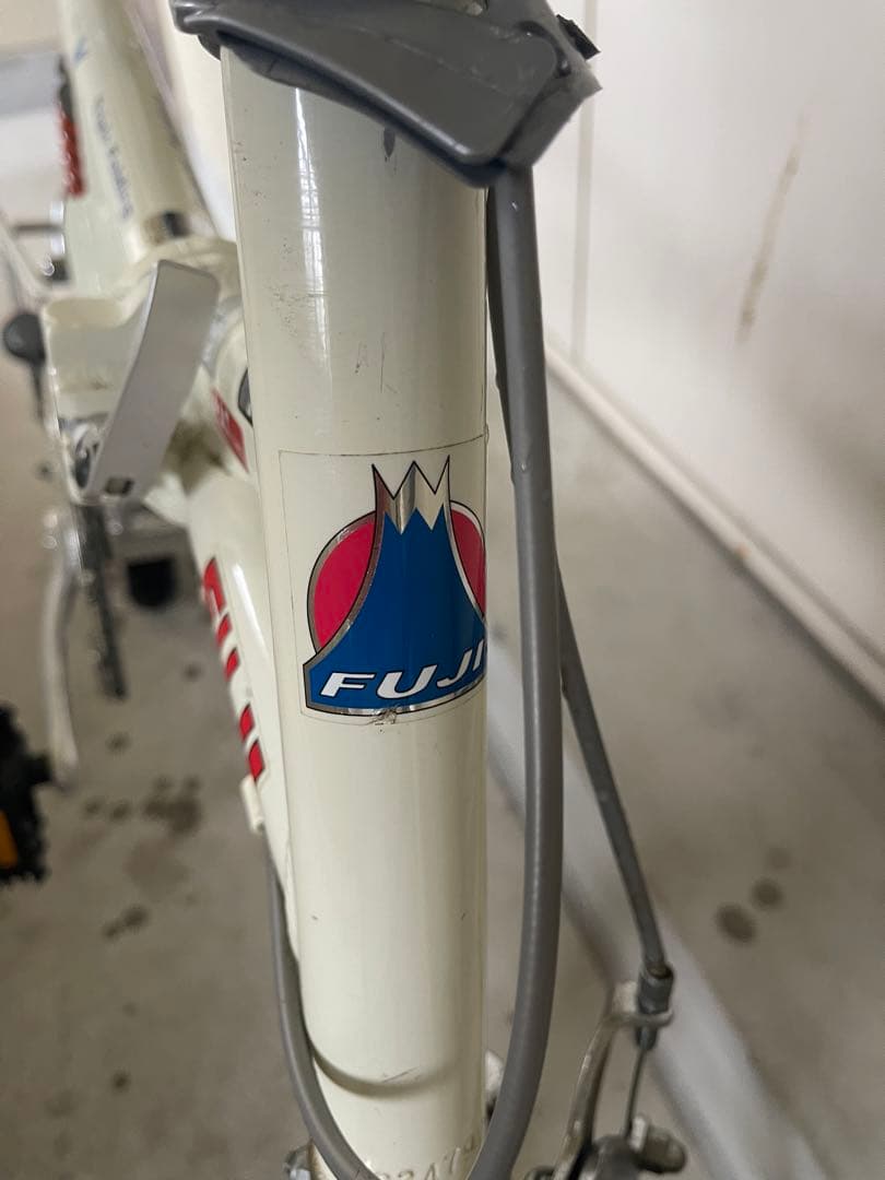 FUJI 折りたたみ自転車 ホワイト