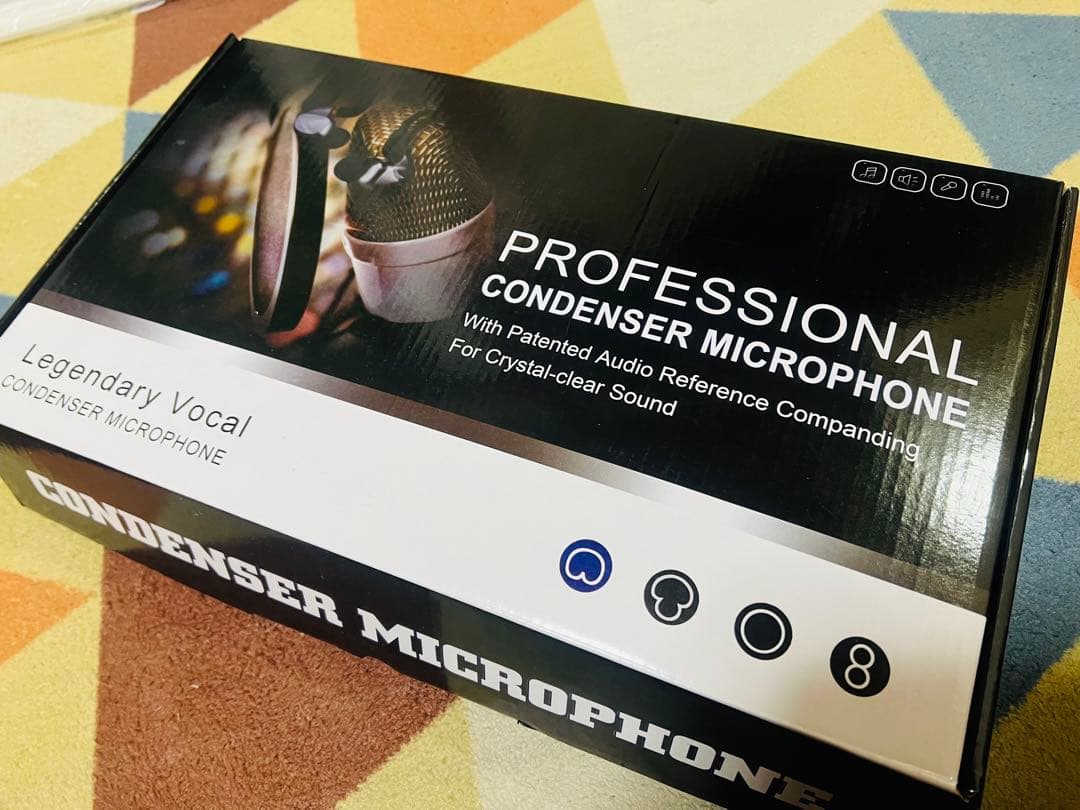 【新品】ステレオミキサー　コンデンサーマイク　配信セット　マイク