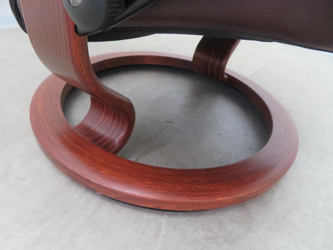 美品■ノルウェー■本革■エコーネス■ストレスレスチェア■レノ・M■リクライナー