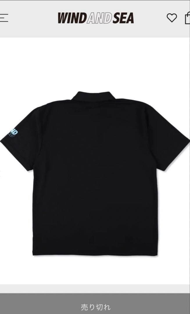 2025 WIND AND SEA ポロシャツ ゴルフ ウィンダンシー GOLF