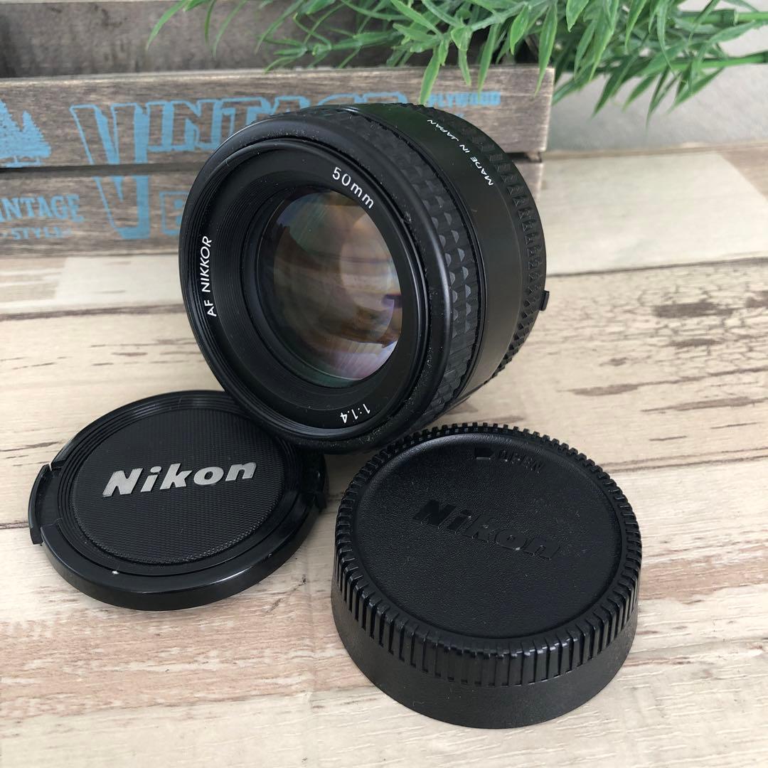 Nikon AF NIKKOR 50mm F1.4 単焦点レンズ♪