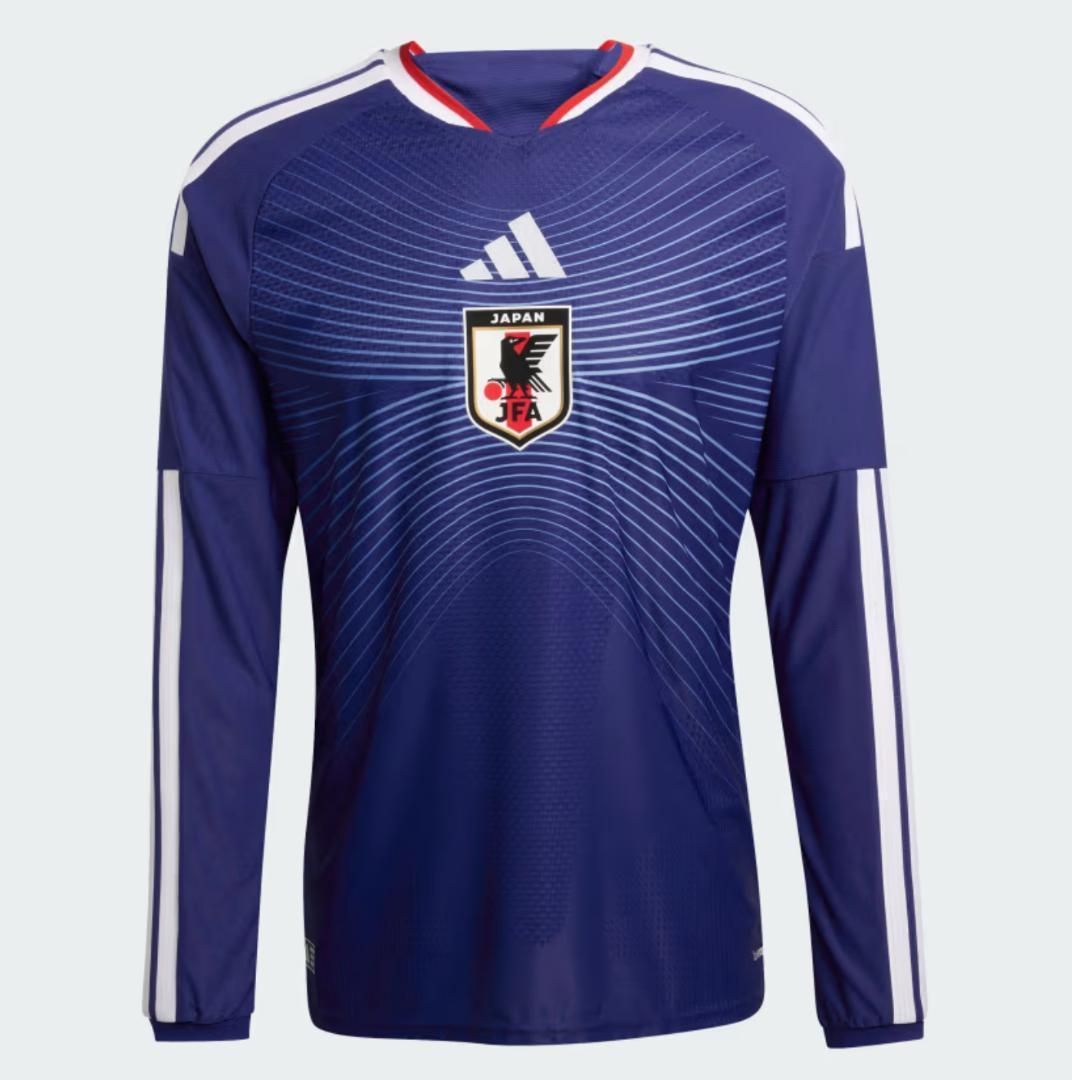 【新品未使用】オーセンティック ユニフォーム 長袖 サッカー日本代表 伊東純也