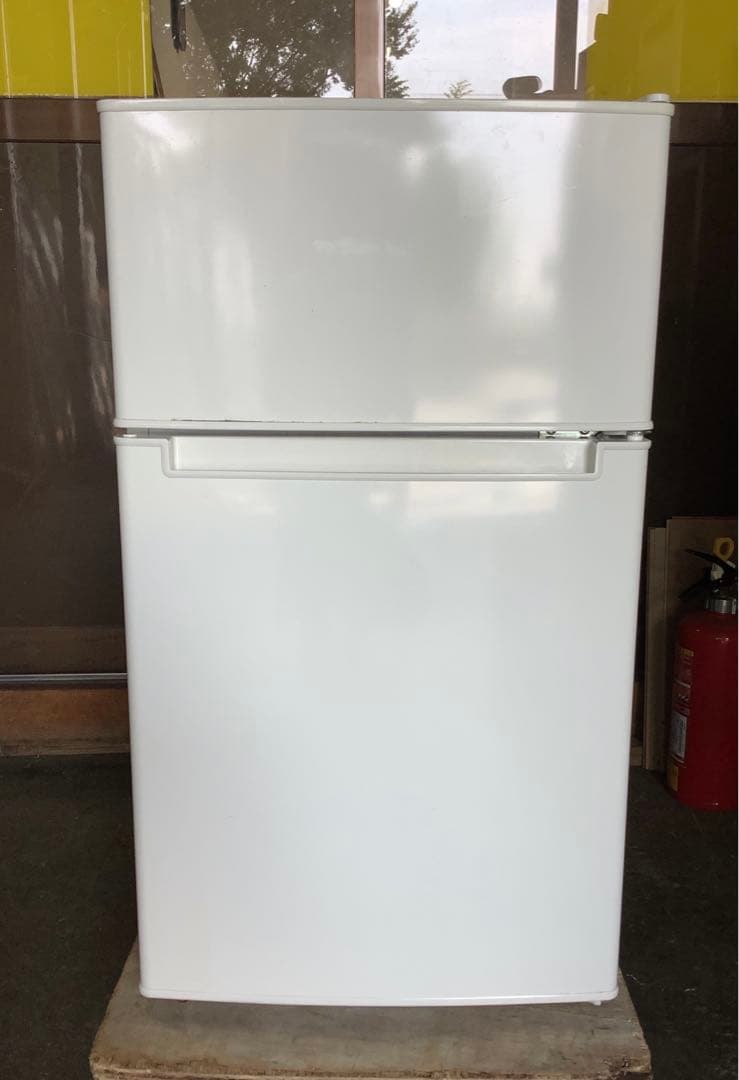 m ハイアール 2ドア冷蔵庫 AT-RF85B 85L 2019年製