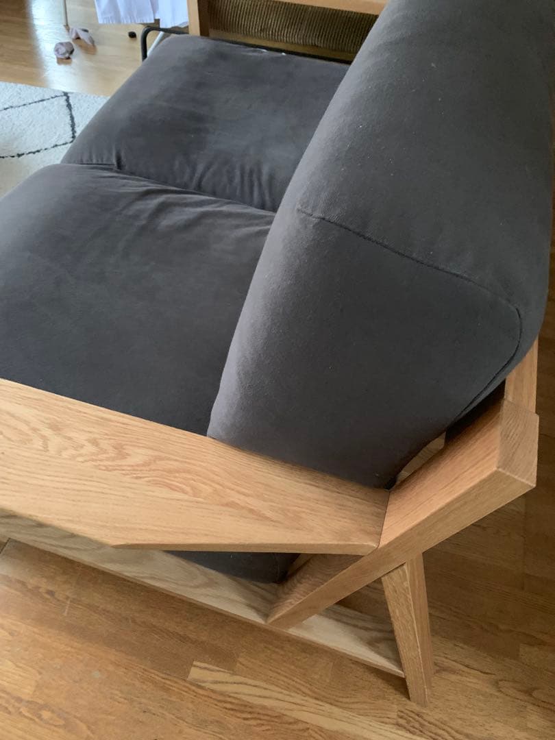 無印良品　ウレタンポケットコイル2シーター