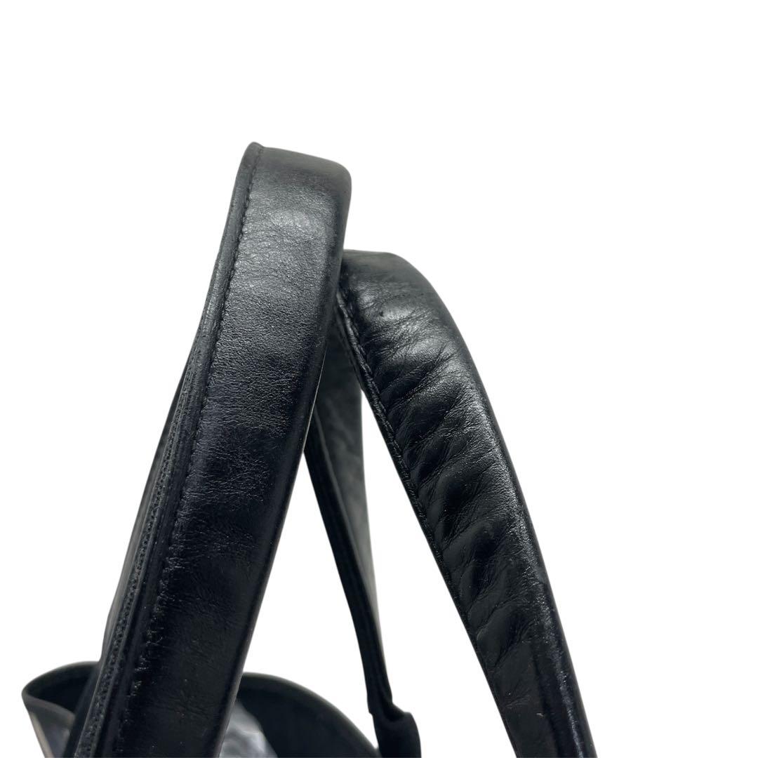 バレンシアガ トートバッグ ネイビーカバス キャンバス A4 ネイビー大容量