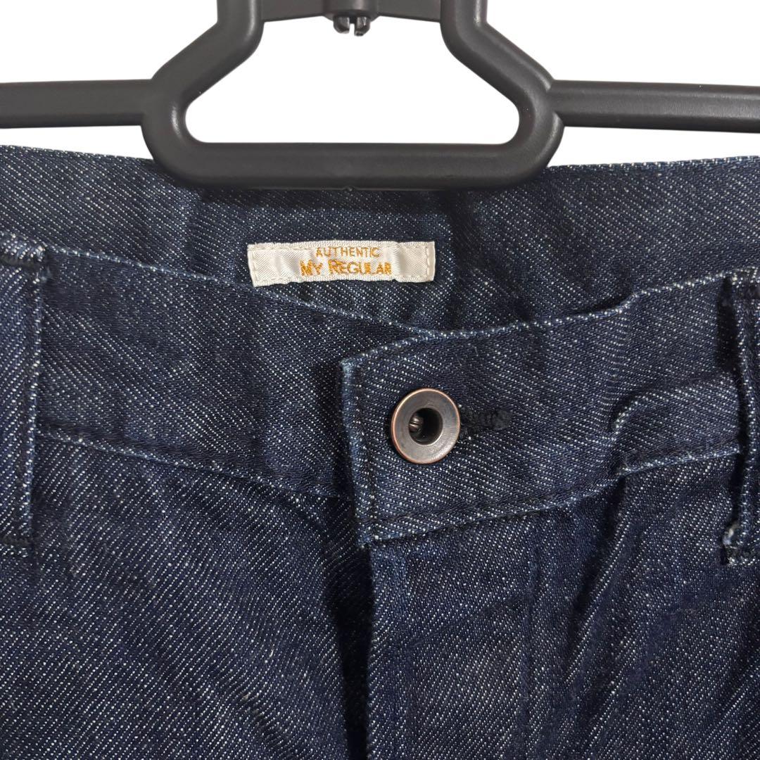 【未使用保管品】　ブルーナボイン　ピーターパンツ　デニム　赤耳　ボタンフライ