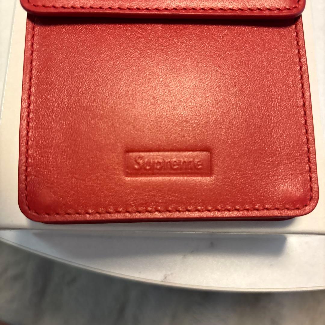 小物 Supreme Leather ID Holder + Wallet