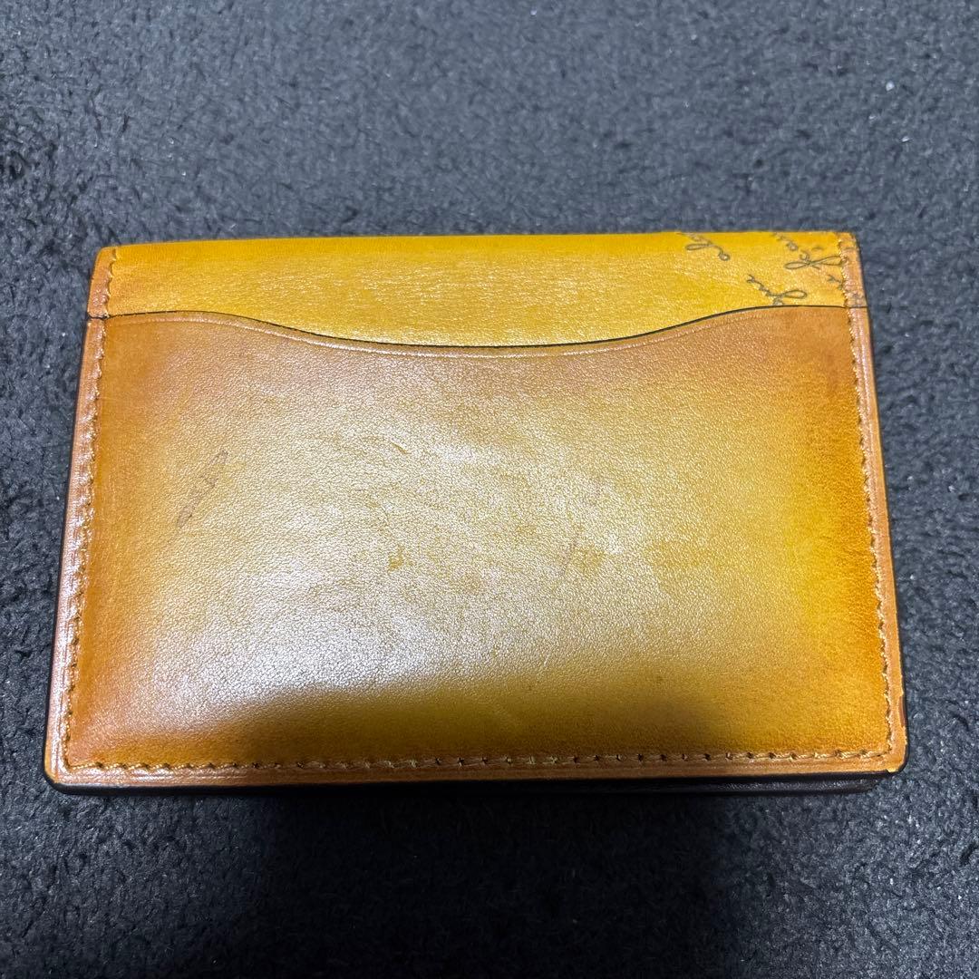 ベルルッティ　ブラウンレザー名刺入れ