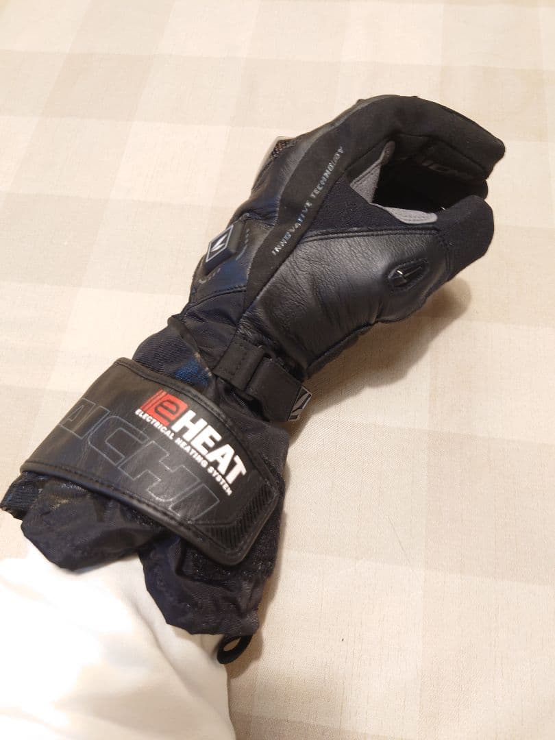 RSタイチ eHEAT ヒートグローブ XLサイズ 充電器・バッテリー付