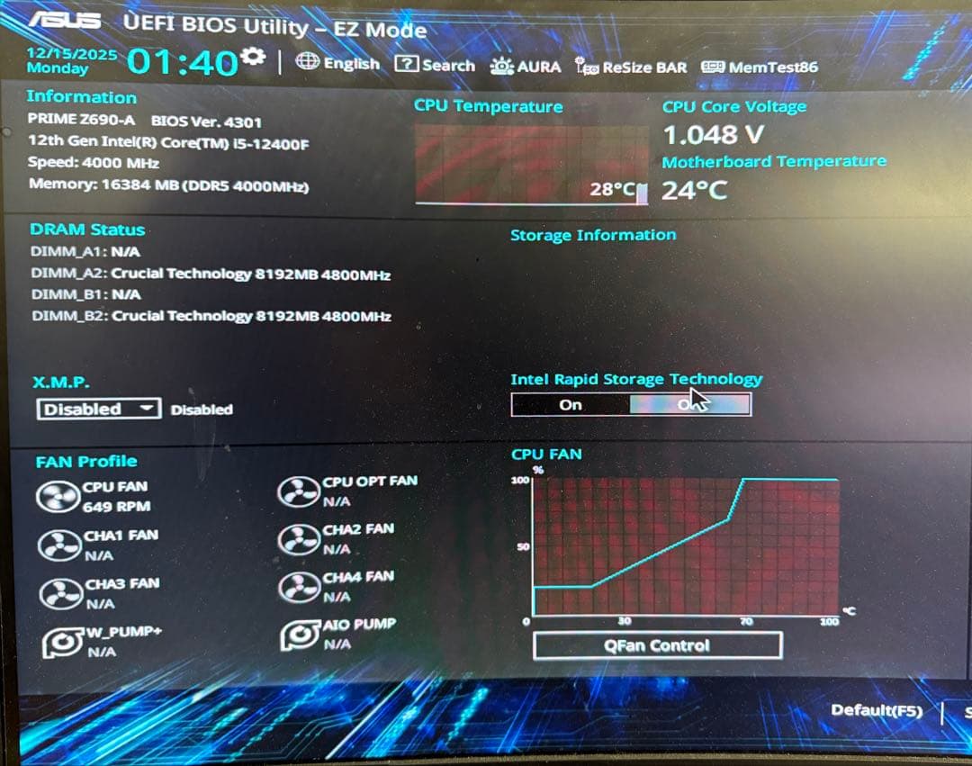 ASUS PRIME Z690-A 自作PCパーツ　マザーボード　訳あり