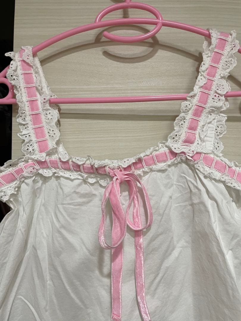 Katie キャミソール　ビスチェ　ピンク