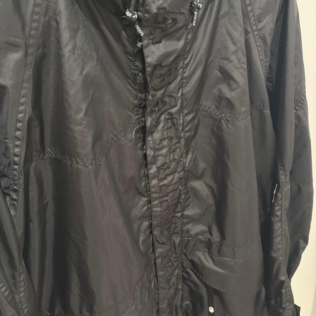 A BATHING APE ナイロンジャケットパーカー　薄手