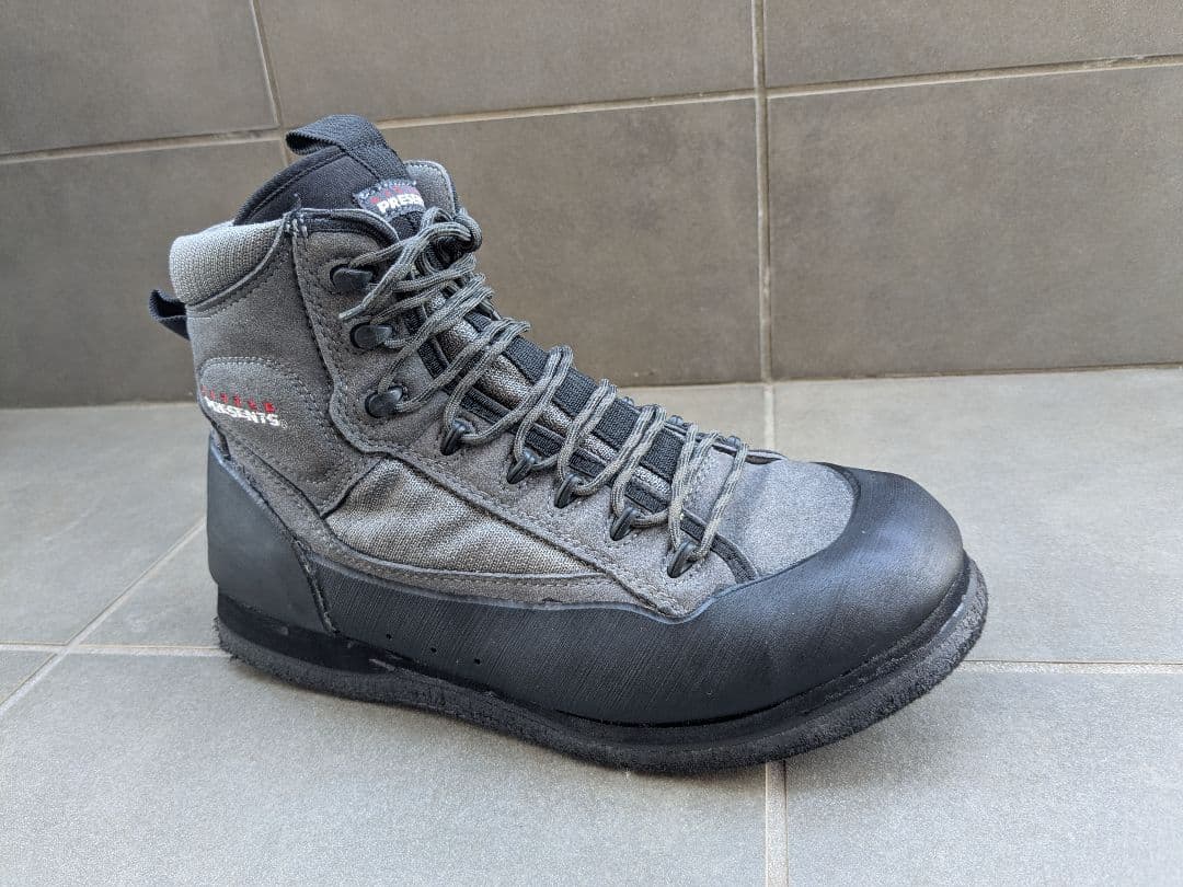 SH-07 ミッドストリームWDシューズ II ピンフェルトソール　US10