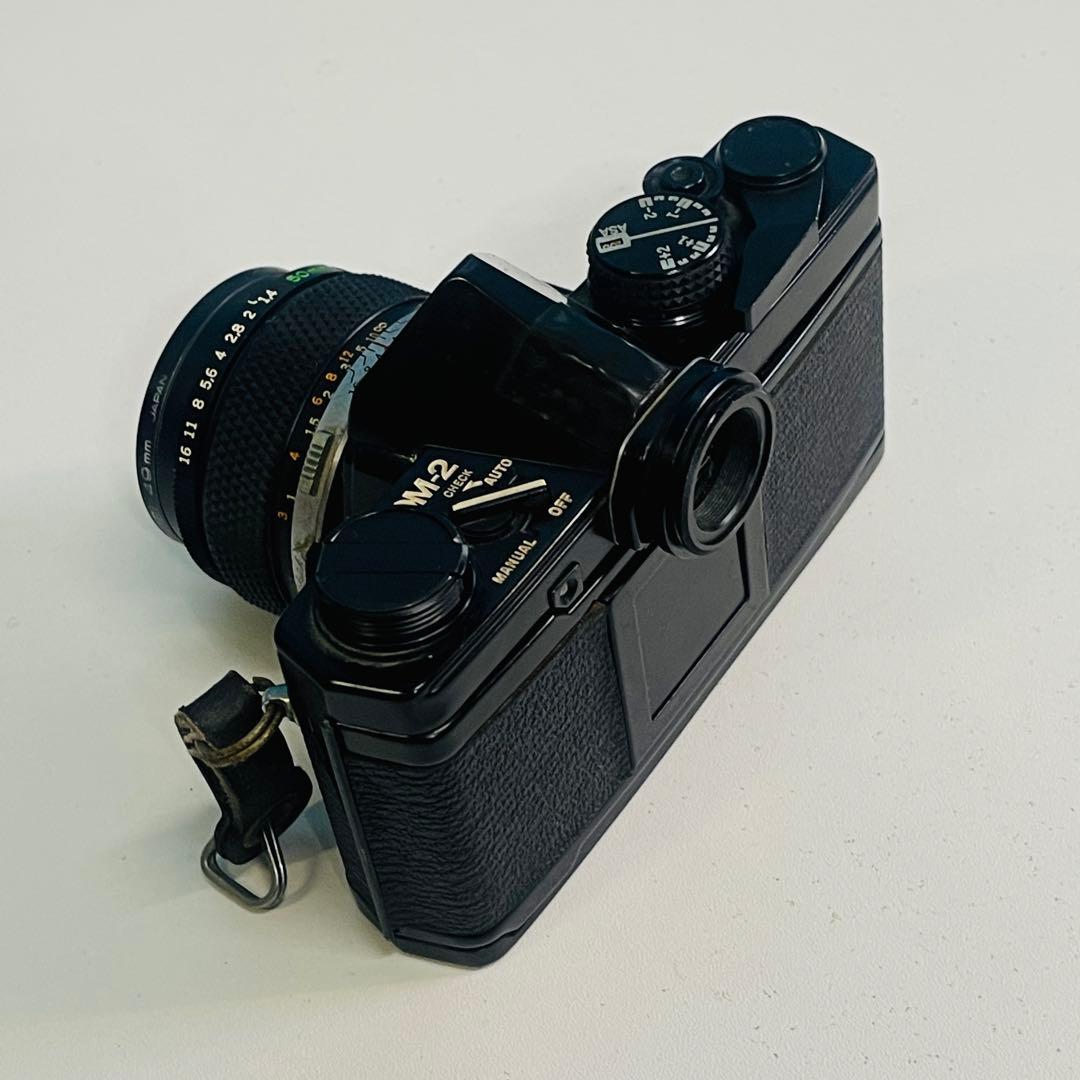 OlympusOM-2 Black +G.ZUIKO 50mm F/1.4動作品