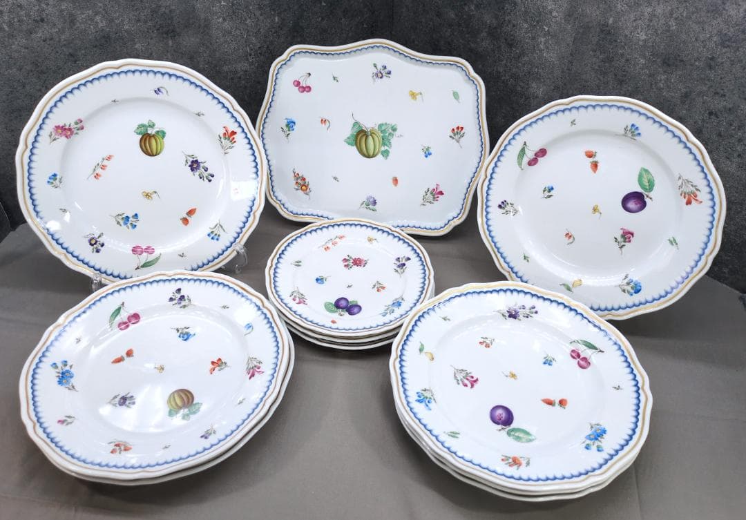 最終値下げ　リチャードジノリ　イタリアンフルーツ　プレートまとめてセット