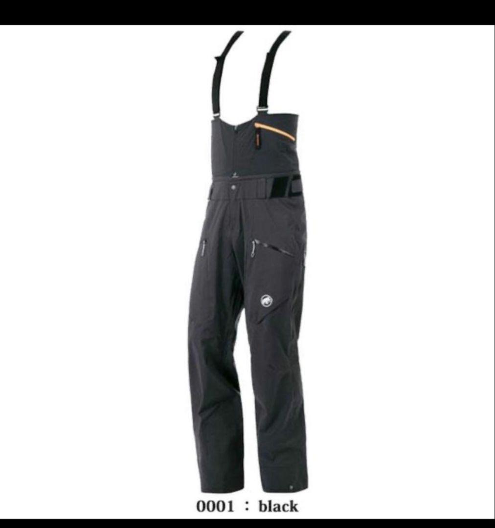 マムート メンズ ハルディグラット ビブ パンツ サイズ46SH (S SH)